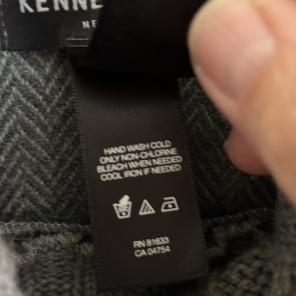 Kenneth Cole Cowl Neck Poncho - Picture 5 of 5